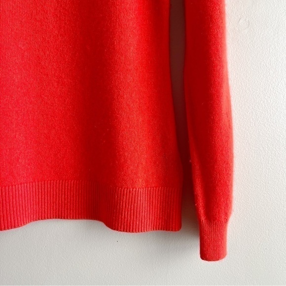 Lauren‎ Ralph Lauren Cashmere Wool Blend Crewneck Sweater in Red, Size Small - Picture 5 of 9